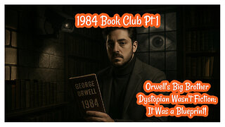1984 Book Club Pt 1: Orwell's Big Brother Dystopian Wasn't Fiction; It Was a Blueprint!