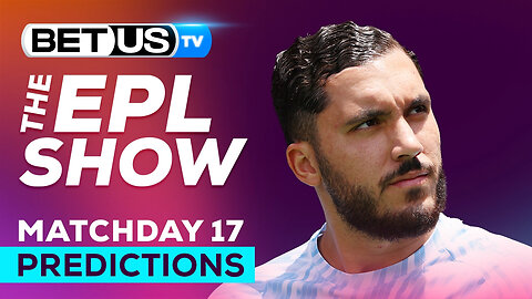 Premier League Picks Matchday 17 | Soccer Predictions & LIVE Betting Analysis