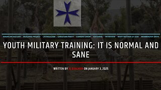 Youth Military Training: It Is Normal and Sane