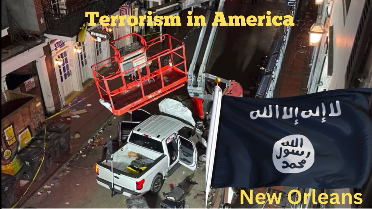 Terrorist Attack Update New Orleans - Las Vegas Terrorist Attack With Cyber Truck at Trump Hotel