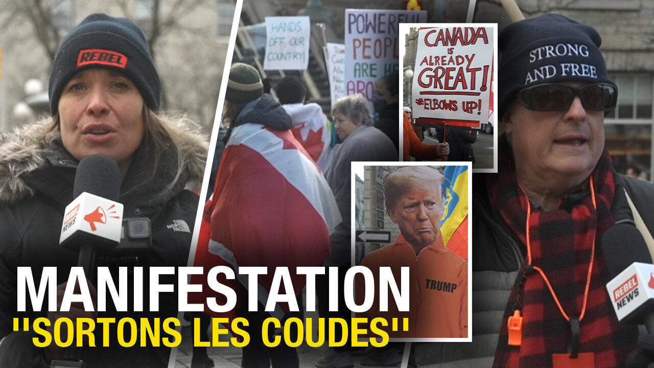 Gênant… La manifestation “Coudes levés” envahit Ottawa !