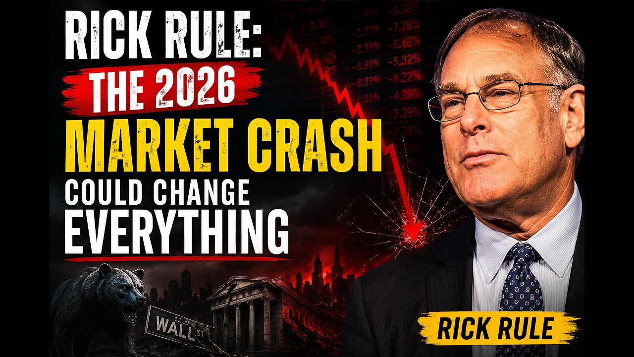 Rick Rule: The 2026 Market Crash Could Change Everything