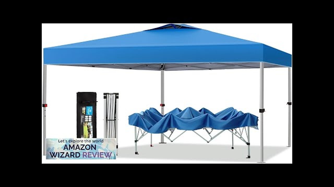 PHI VILLA Outdoor Pop up Canopy 10'x10' Tent Camping Sun Shelter-Series Party Review