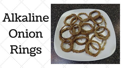 Onion Rings Dr. Sebi Alkaline Electric Recipe