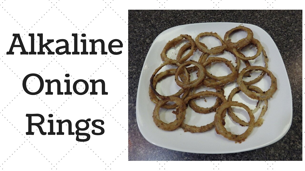 Onion Rings Dr. Sebi Alkaline Electric Recipe