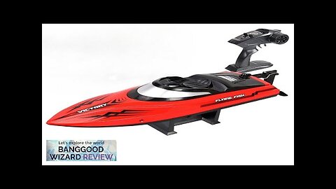 HXJRC HJ811 2.4G 4CH RC Boat High Speed LED Light Speedboat Waterproof Review