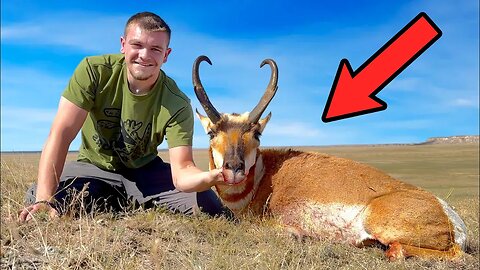 i hunted pronghorn for the first time