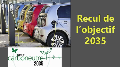 Recul de l’objectif 2035