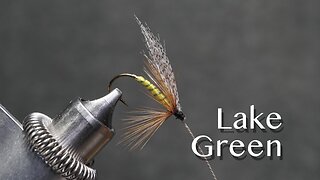 Lake Green: a trout fly from Favorite Flies and Their Histories (1892) by Mary Orvis Marbury