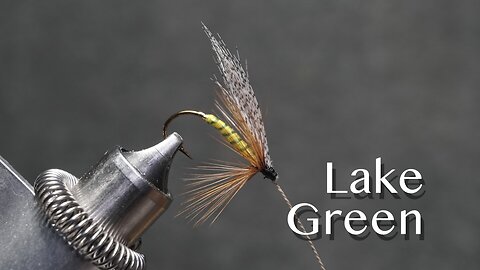 Lake Green: a trout fly from Favorite Flies and Their Histories (1892) by Mary Orvis Marbury