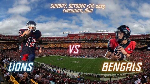 Detroit Lions vs Cincinnati Bengals, Week 5, Diggin' Deeper Into the NFL