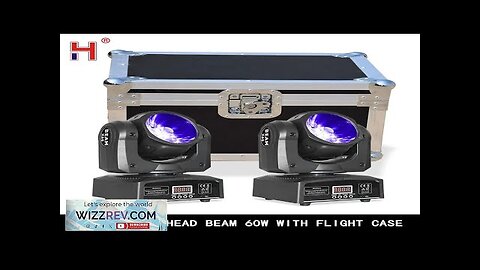 HongYi Moving Head Beam Lights Lyre RGBW Projector High Brightness LED 60W Review