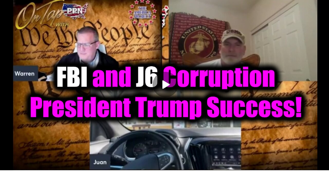 Juan O Savin - FBI and J6 Corruption, President Trump Success!