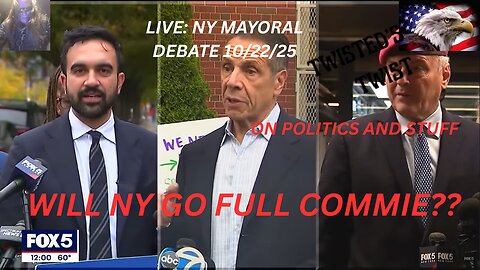 LIVE: NYC Mayoral Debate – Will the Big Apple Go Full Bolshevik?