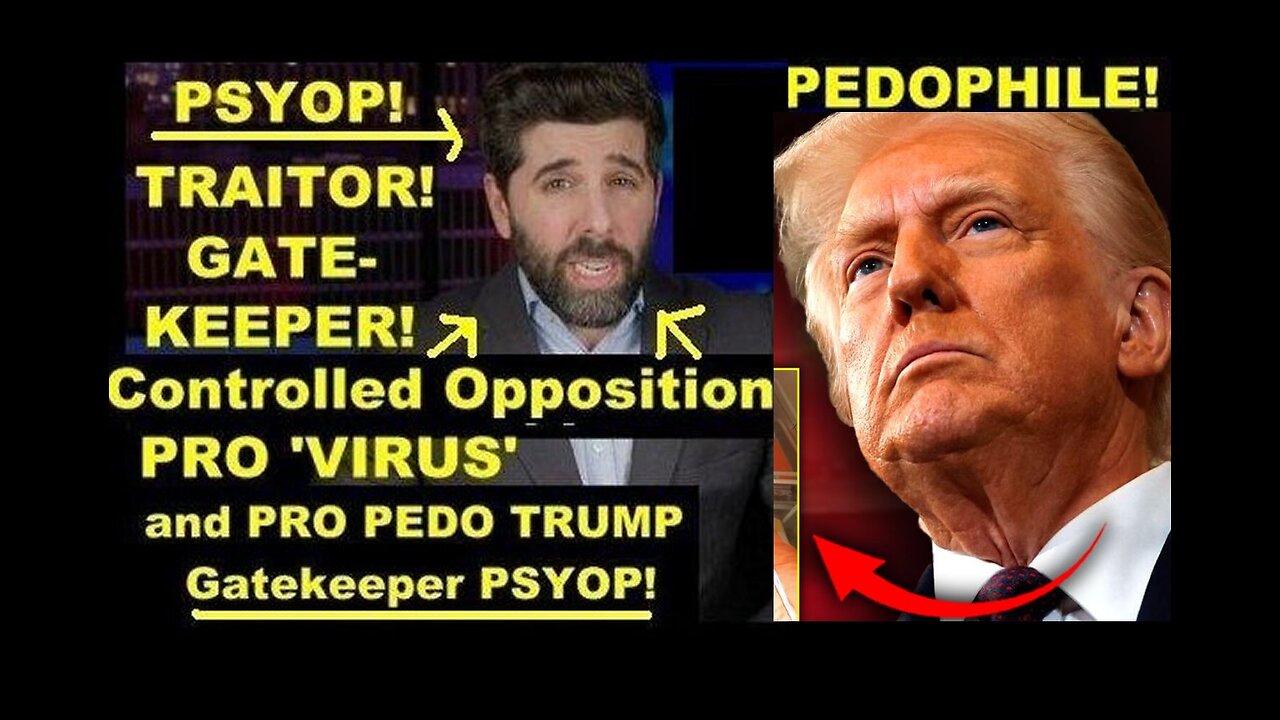 Controlled Opp PRO 'Virus' & Pedo TRUMP Gatekeeper Psyop 'The People's Voice' in Plain Sight!