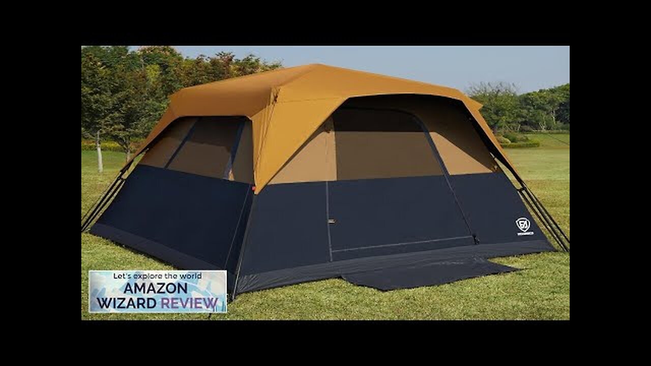 EVER ADVANCED 6 Person Blackout Camping Tent Instant Cabin Tents for Family Review