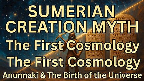 Sumerian Cosmology Decoded: The First Creation Myth, Anunnaki Gods & How the Universe Was Born