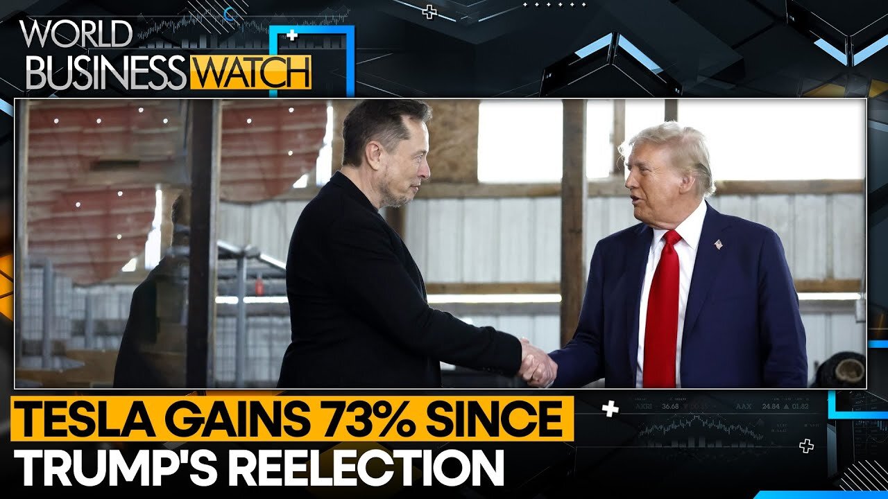 Musk's 'Trump Trade' Triggers Tesla's Turnaround in 2024 | World Business Watch | WION News