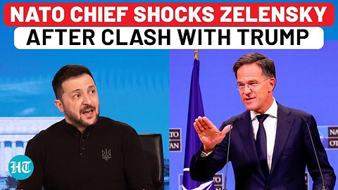 NATO Chief Abandons Zelensky After Trump Clash? Mark Rutte’s Stunning Advice To Ukraine President