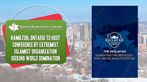 Hamilton, Ontario To Host Conference By Extremist Islamist Organization Seeking World Domination