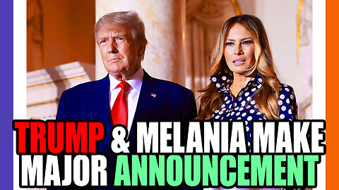 🔴LIVE: Trump & Melania Speak LIVE followed by News Show 🟠⚪🟣