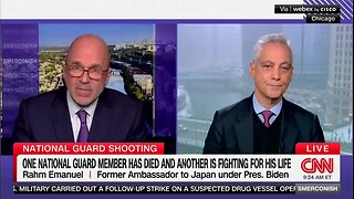 Rahm Emanuel: The National Guard Is Not About Public Safety; ‘That‘s Not the Effort’