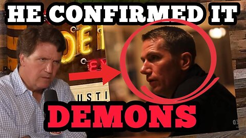 Tucker Carlson Just Said It… The “Aliens” Are DEMONS and the Government Knows It