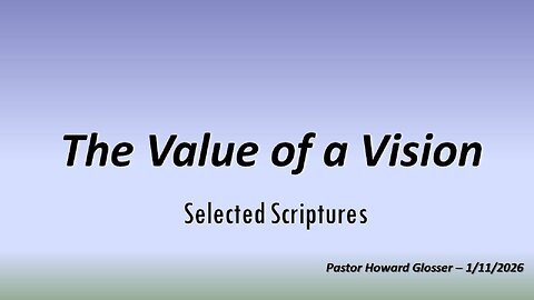 Grace Church Service 2026-01-11