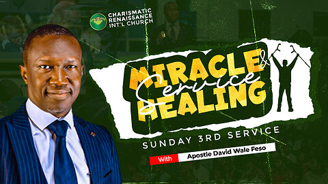Sunday 3rd Service LIVE || Miracle and Healing Service || Apostle David Wale Feso