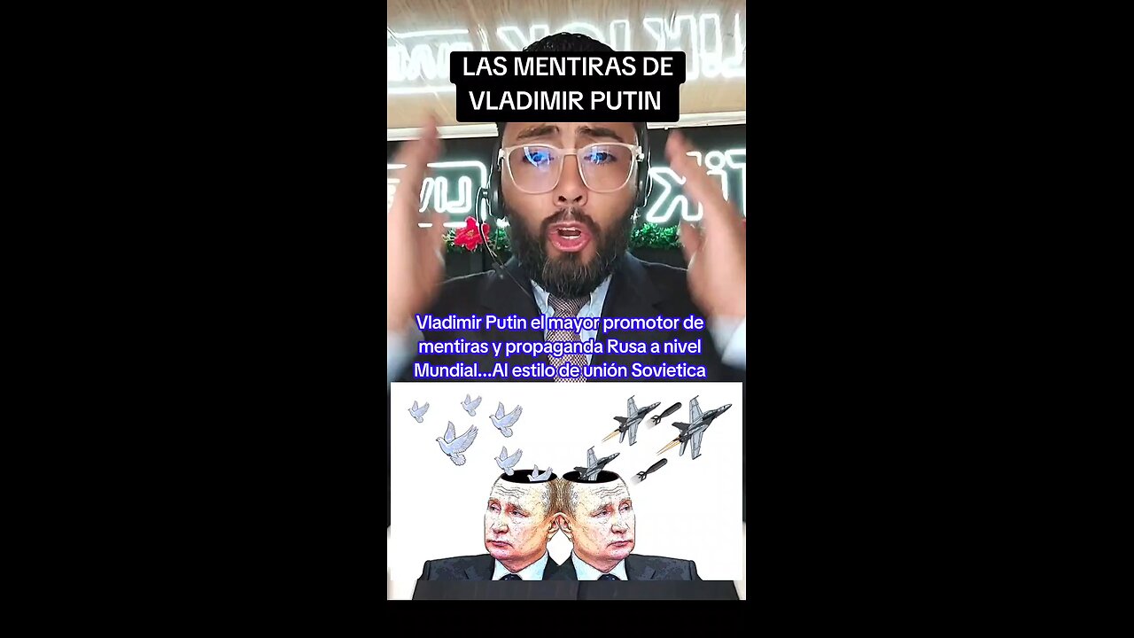 Vladimir Putin el mayor promotor de mentiras y propaganda Rusa a nivel Mundial... UNIÓN SOVIÉTICA