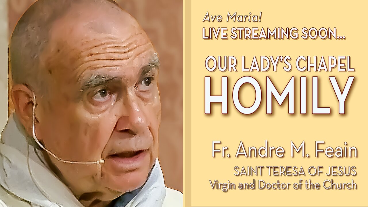 Saint Teresa of Jesus, Virgin and Doctor of the Church - October 15, 2025 - OLC HOMILY