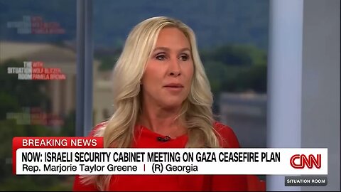 CNN allowed MTG to stay on the air for 15 minutes as she bashed President Trump and his policies.