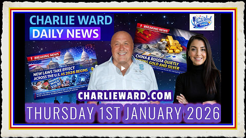CHARLIE WARD DAILY NEWS WITH CHARLIE WARD DREW DEMI 1ST JANUARY 2026.
