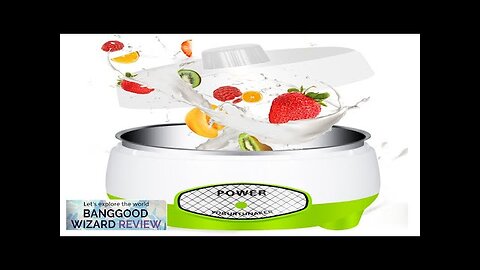 Yogurt Maker Mini 220V Automatic Stainless Steel Yogurt Machine Household DIY Yogurt Review