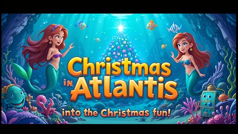 🎄🎅 Christmas in Atlantis 🐬🧜‍♀️- Dive into the holiday fun under the sea! 🌊🎁