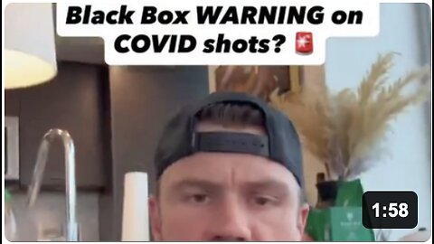 FDA's Black Box Warnings on Covid Shots "Now who's going to jail"