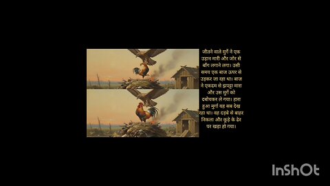 hindi stories ladne Wale murge or baaj ki kahani