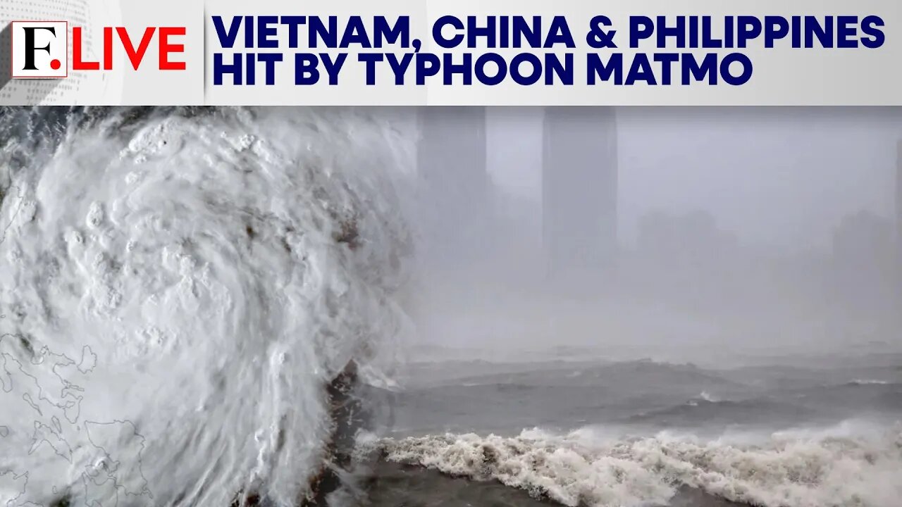 Typhoon Matmo: Worst Floods in 40 Years in Vietnam; China, Philippines Also Hit| Firstpost Live|N18G