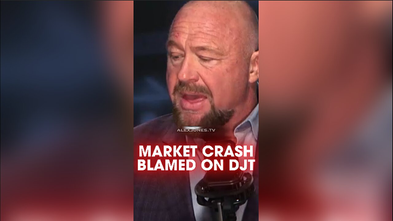 Alex Jones: Globalists Want Market Crash To Blame Trump - 2/3/25