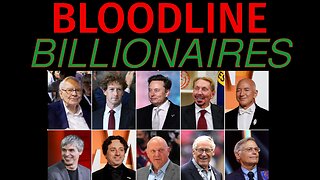 🔲🔺 Bloodlines & Secret Society created Billionaires ▪️ All Satanic❓