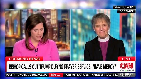 The service sucked, who brings stupid into the prayer breakfast.