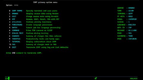 Turnkey MVS - Working With TSO and ISPF