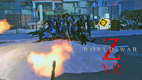 Defending The Slowest Bus Ever! World War Z VR Part 2