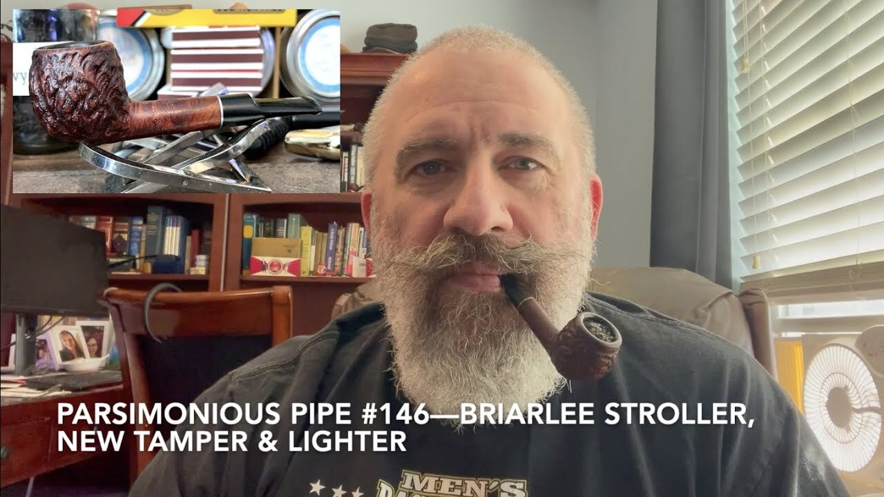 Parsimonious Pipe #146—Briarlee Apple Stroller, New Tamper & Lighter