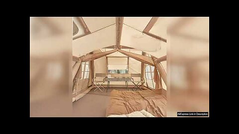 Fully Automatic Glamping Cabin Air Outdoor Family Camping Tent Review