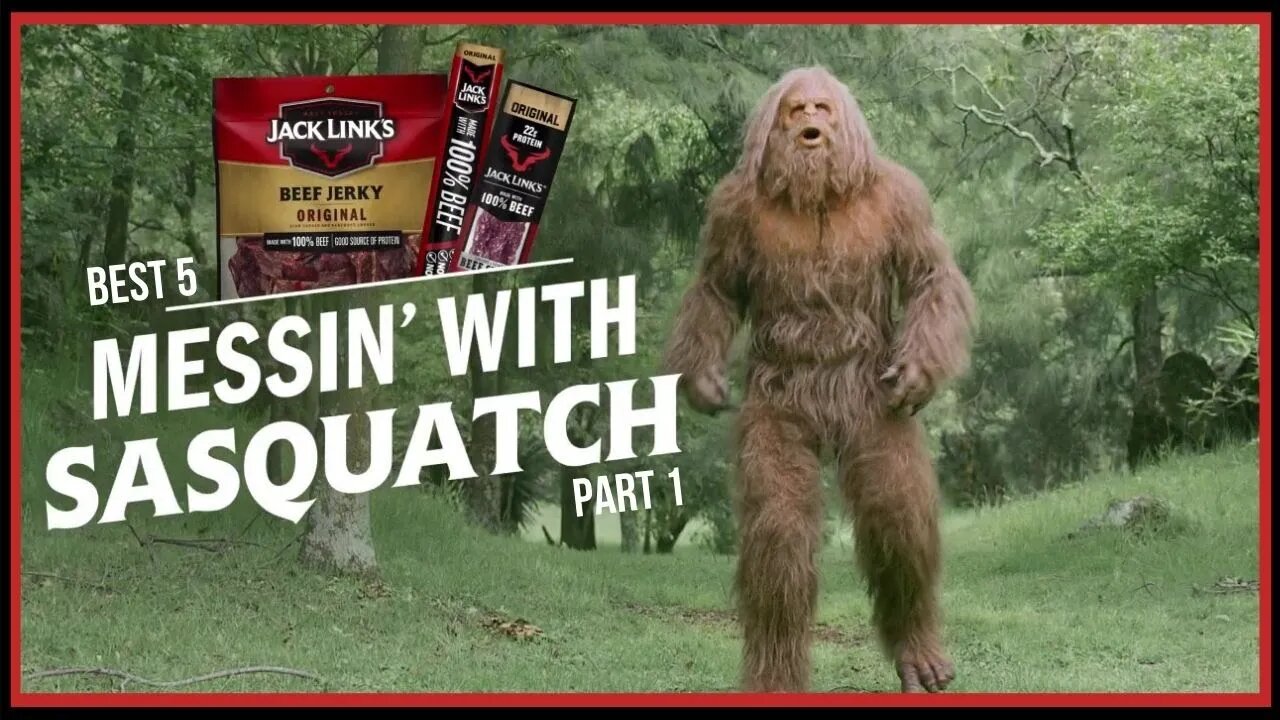 Laugh Out Loud with These 5 FUNNIEST Sasquatch Commercials!