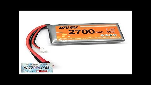 URUAV 7.4V 2700MAH 40C Lipo Battery T Plug For Wltoys 12427 12428 Review