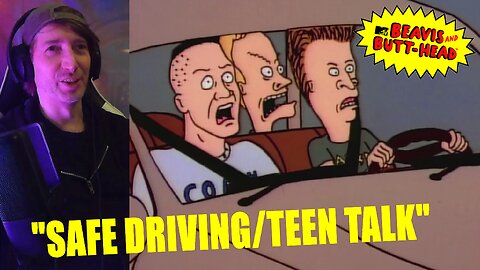 Beavis & Butt-Head (1994) Reaction | Episodes 4x23/4x26 "Safe Driving/Teen Talk" | Mike Judge
