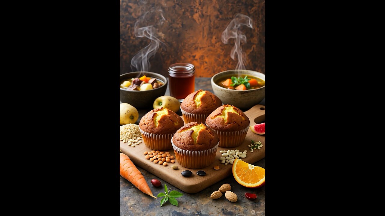 MYSTIC APPLESAUCE MUFFINS 🍎