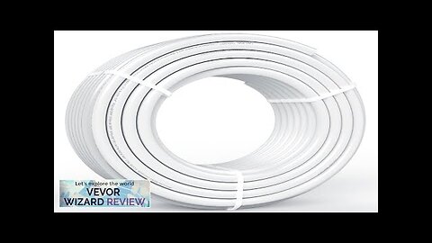 VEVOR PEX Pipe 3/4 Inch 100 Feet Length PEX-B Flexible Pipe Tubing Review